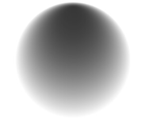High resolution gray gradient glows with soft blurred edges. Isolated PNG file with transparent background. Vibrant gradient glow. Trendy overlay for modern poster, header or design element.
