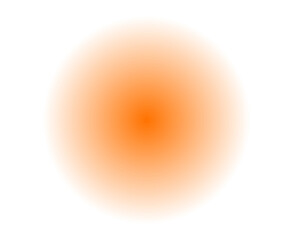 High resolution orange gradient glows with soft blurred edges. Isolated PNG file with transparent background. Vibrant gradient glow. Trendy overlay for modern poster, header or design element.