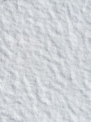 Flat, undisturbed layer of fresh snow with a soft, rippled texture glistening in daylight. Ideal as a clean winter background or seasonal nature detail.
