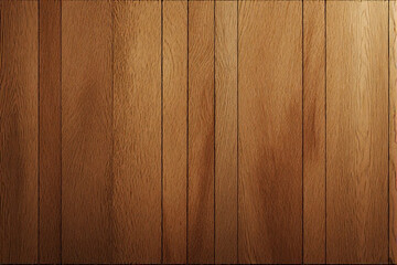 Warm brown vertical wooden planks background texture.