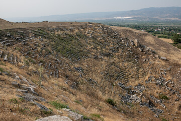 Exploration of the Ancient Ruins of Laodikeia Showcasing Its Historical Significance and Scenic...