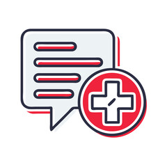 Fototapeta premium Add Plus Symbol Icon