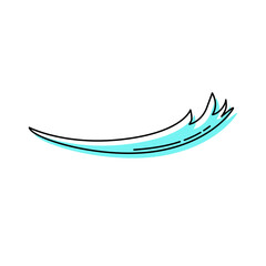 Aqua Water Wave Vector Graphic