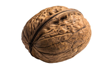Obraz premium walnut isolated on white background