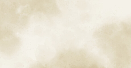 Abstract watercolor art background template. brown and beige watercolor backdrop empty space for text, banner, presentation or product display graphic design