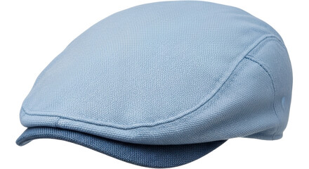Isolated Blue Flat Cap