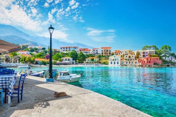 Assos village in Kefalonia