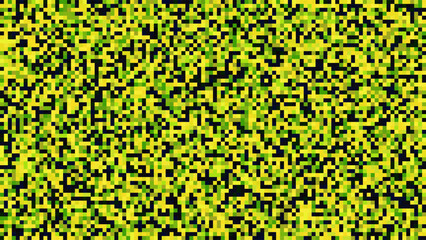 ABSTRACT PIXEL PATTERN BACKGROUND GREEN YELLOW COLORFUL MOSAIC GRID DESIGN WITH GEOMETRIC SHAPES VECTOR TEMPLATE GOOD FOR MODERN WEBSITE, WALLPAPER, COVER DESIGN 