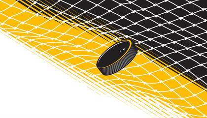 Ice hockey abstract background design. The sports concept
