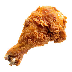 Crispy Fried Chicken Drumstick with Golden Brown Breading