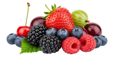 Isolated Heap of Berries