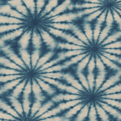 Seamless Print Shibori pattern and tie-dye allover textile Shibori allovers pattern design