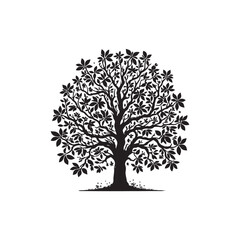 Willow tree Vector (7).eps