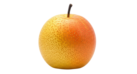 Isolated Nashi Pear