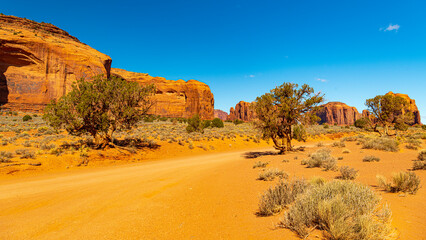 Sonnenaufgang im Monument Valley