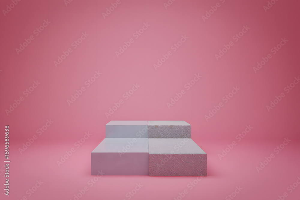 Aufkleber geometric simplicity a minimalist presentation platform featuring clean lines and subtle textures ag