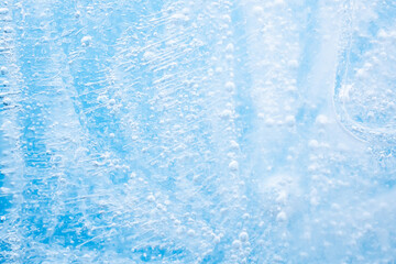 Abstract natural ice surface texture background