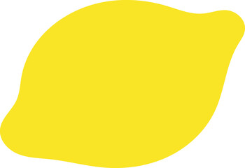 Lemon illustration flat icon