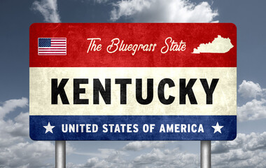 US State of Kentucky - The Bluegrass State