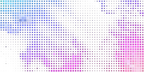 Geometric background square styles colorful rectangles halftone pixel pattern.