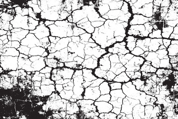 Extensive Cracked and Distressed Grungy Texture

