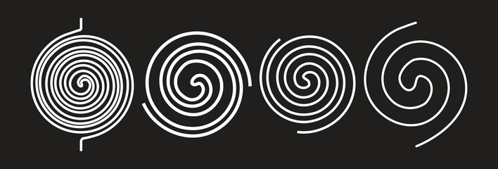 black and white abstract