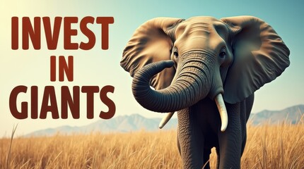 Investing in elephants wildlife conservation efforts in nature photography and sustainability