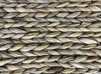 Background with wicker vines. Close-up.
