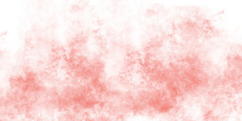 Gentle red powder cloud background. A soft coral smoke or dust texture for abstract designs. Isolated on transparent background for creative overlay effects, PNG cutout.