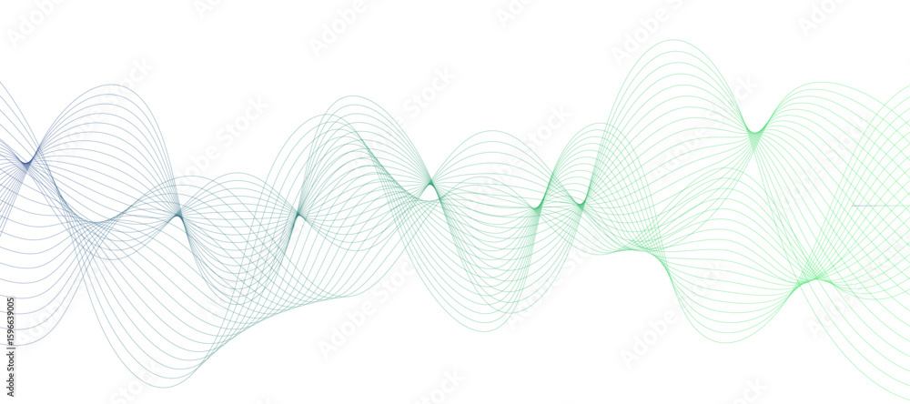 Poster abstract energetic spiral burst design with alternating curved yellow and white wave. smooth, twisti