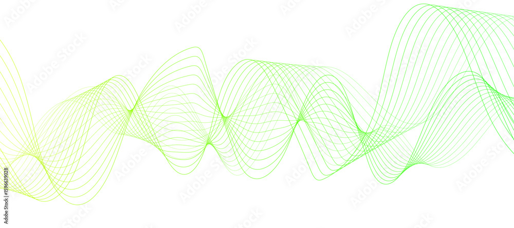 Poster abstract energetic spiral burst design with alternating curved yellow and white wave. smooth, twisti