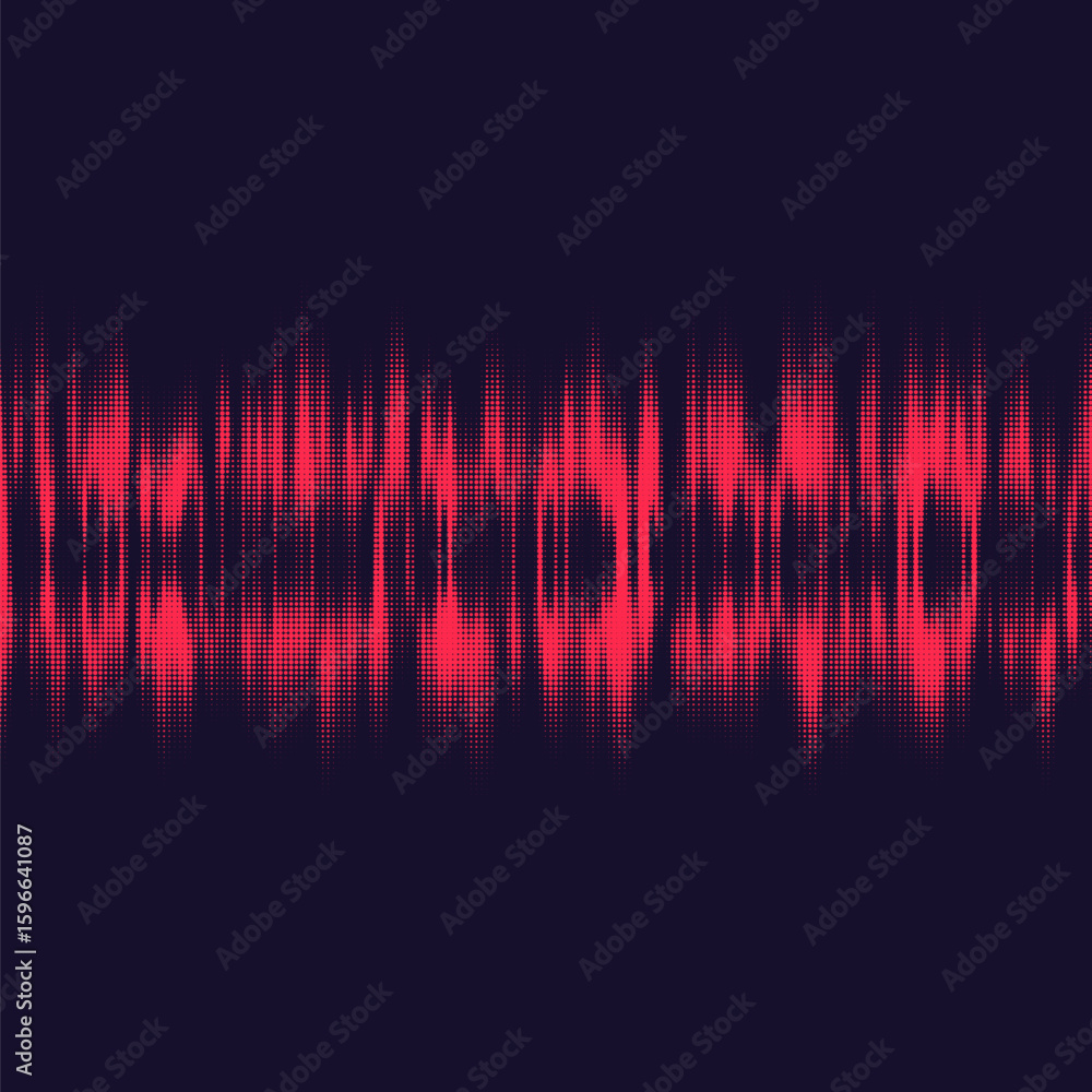 Poster bright vector illustration of magic sparkling shiny particles and lines on dark background.