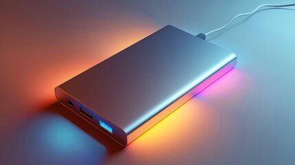 Stylish modern portable charger