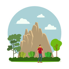 Explore the Wild Outdoors, Mountain Hike Adventure