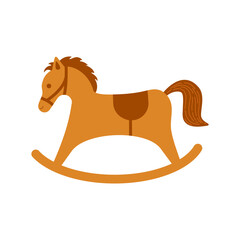 Classic Wooden Rocking Horse Toy