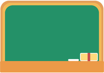 유치원 어린이집 학교 칠판 분필 칠판 지우개 필기 기록 공부 학습 교육 메모지 칠판 메모지 일러스트