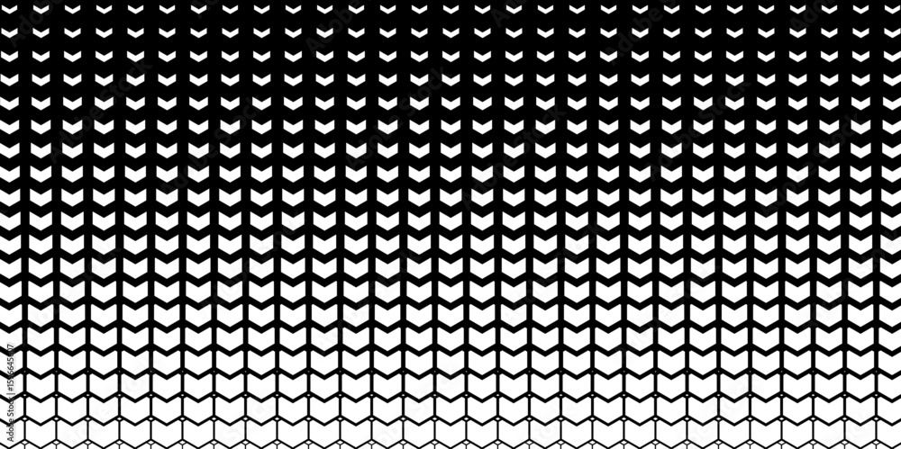 Poster abstract hexagonal pattern background. degraded border for design prints.fade halftones wallpaper. f