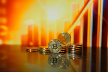 Investing in cryptocurrency, especially Bitcoin, as a vision for future digital currency assets —...