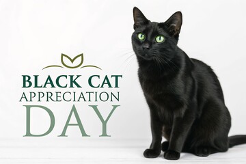 Black Cat Appreciation Day – Celebrating Elegance, Mystery & Meows
