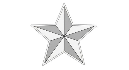 Isolated Star Icon