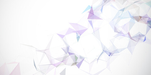abstract low poly banner design 1602