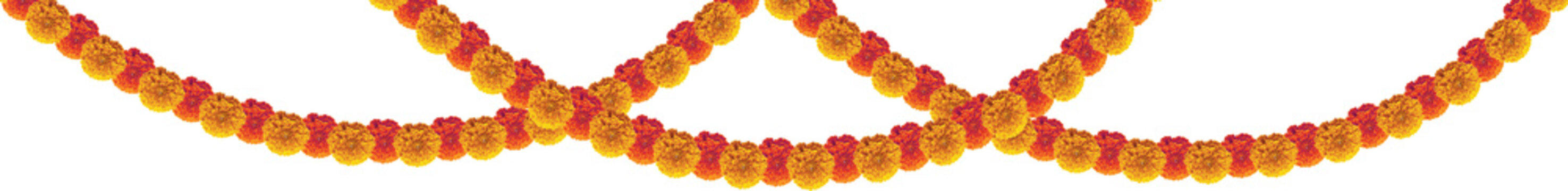 Marigold festive decoration toran design