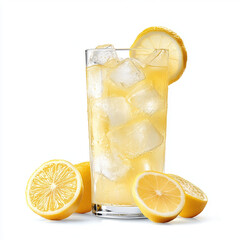 glass of water with lemon