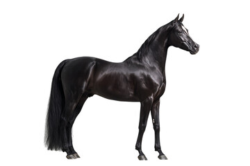 Majestic Black Stallion