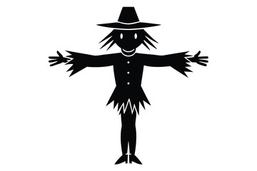 scarecrow vector icon