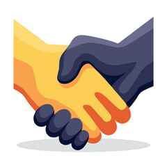 Handshake Agreement Partnership Collaboration and Unity