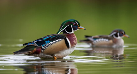 mallard duck on the water