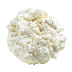Heap of Fresh Cottage Cheese