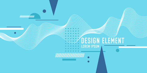 Abstract background for design. A template for advertising in a modern style. Stylish illustration for the poster. Trendy stylish graphics