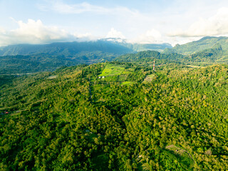 Jungle Mountain Sunset